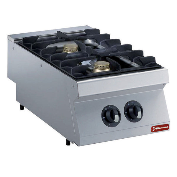 Diamond Gasherd, 2 Brenner, 2x 5,5 kW -TOP-