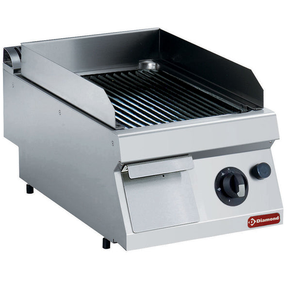 Diamond Gas Grillplatte, gerillt -Top-