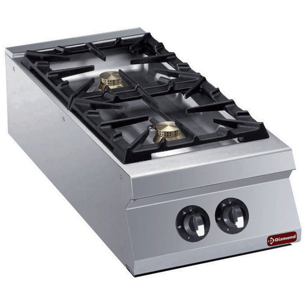 Diamond Gasherd 2 Brenner -TOP-