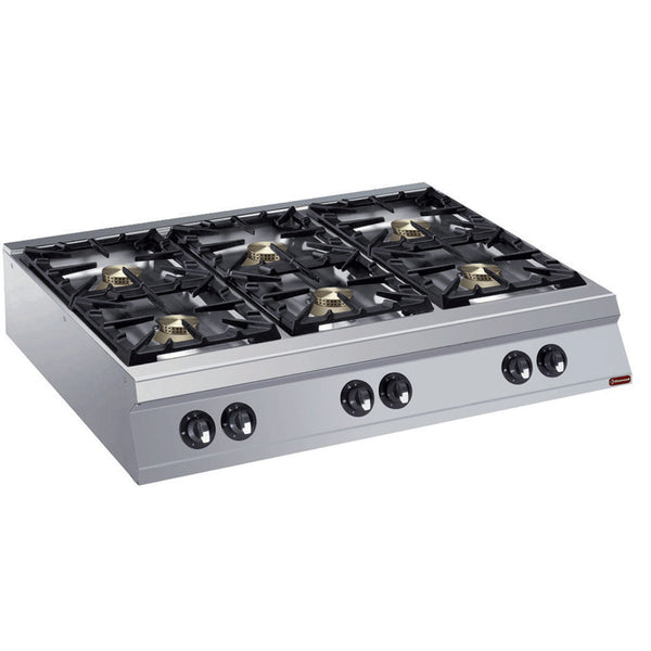 Diamond Gasherd 6 Brenner -TOP-