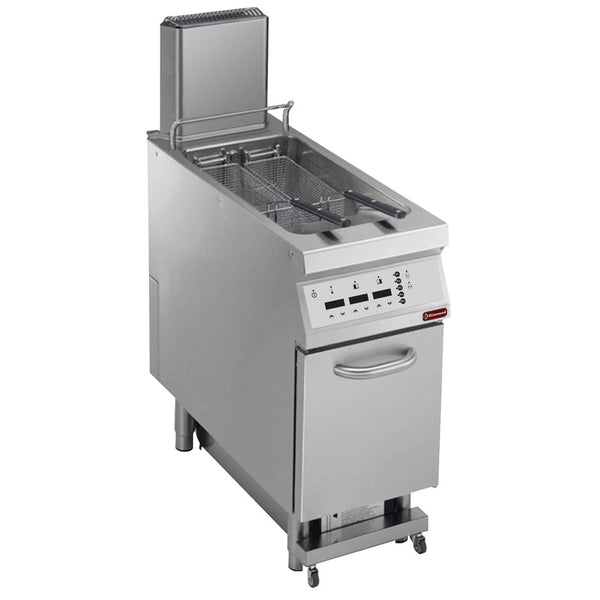 Diamond Gas Friteuse 1 Becken "Y" 23 L, auf Unterschrank, "DIGIT