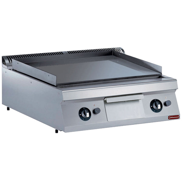 Diamond Gas Grillplatte glatt, Hartchrom -TOP-