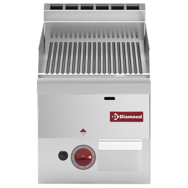 Diamond Gas Grillplatte, gerillt -Top-
