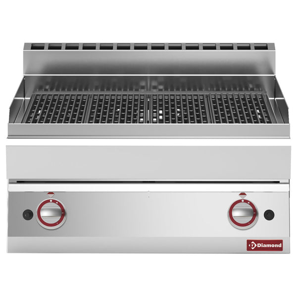 Diamond Gas Vapor Grill mit Grillrost aus Gusseisen -Top-