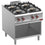 Diamond Gasherd 4 Gazbrenner, offener Unterbau