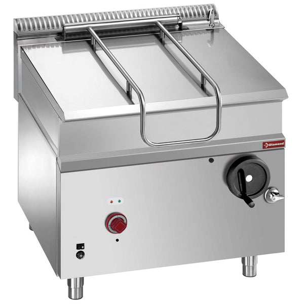Diamond Gasbetriebene Sautépfannen, schwenkbar, Beck aus Edelstahl 80 Lit. auf Möbel
