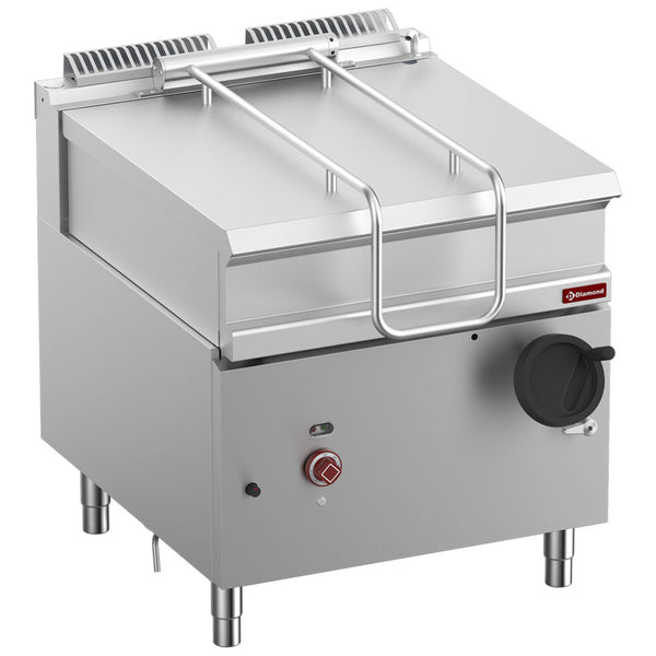 Diamond Gasbetriebene Sautépfannen, schwenkbar, Beck aus Edelstahl 80 Lit. auf Möbel