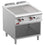 Diamond Gas-Grillplatte 2/3 glatt & 1/3 gerillt, Gasmodul 1/1, offener Unterbau