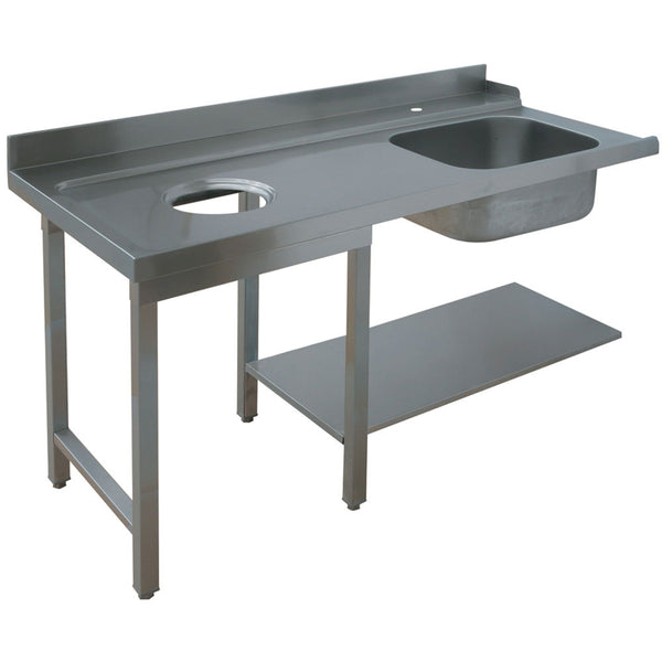 Diamond Einlauftisch "links