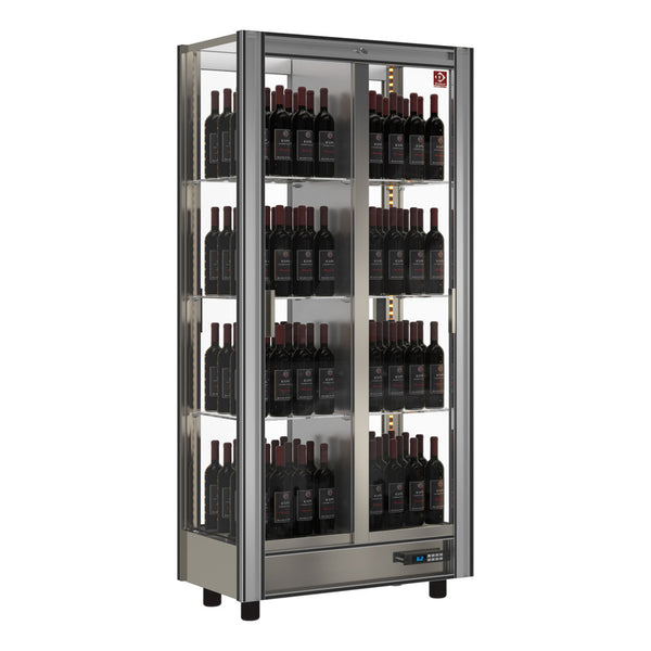 Diamond Weinkühlvitrine Lt. 530 - durchgehend - anpassbar