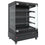 Diamond Beheizte Vitrine, Selbstbedienung, mit Glastür, auf Rädern - FULL BLACK