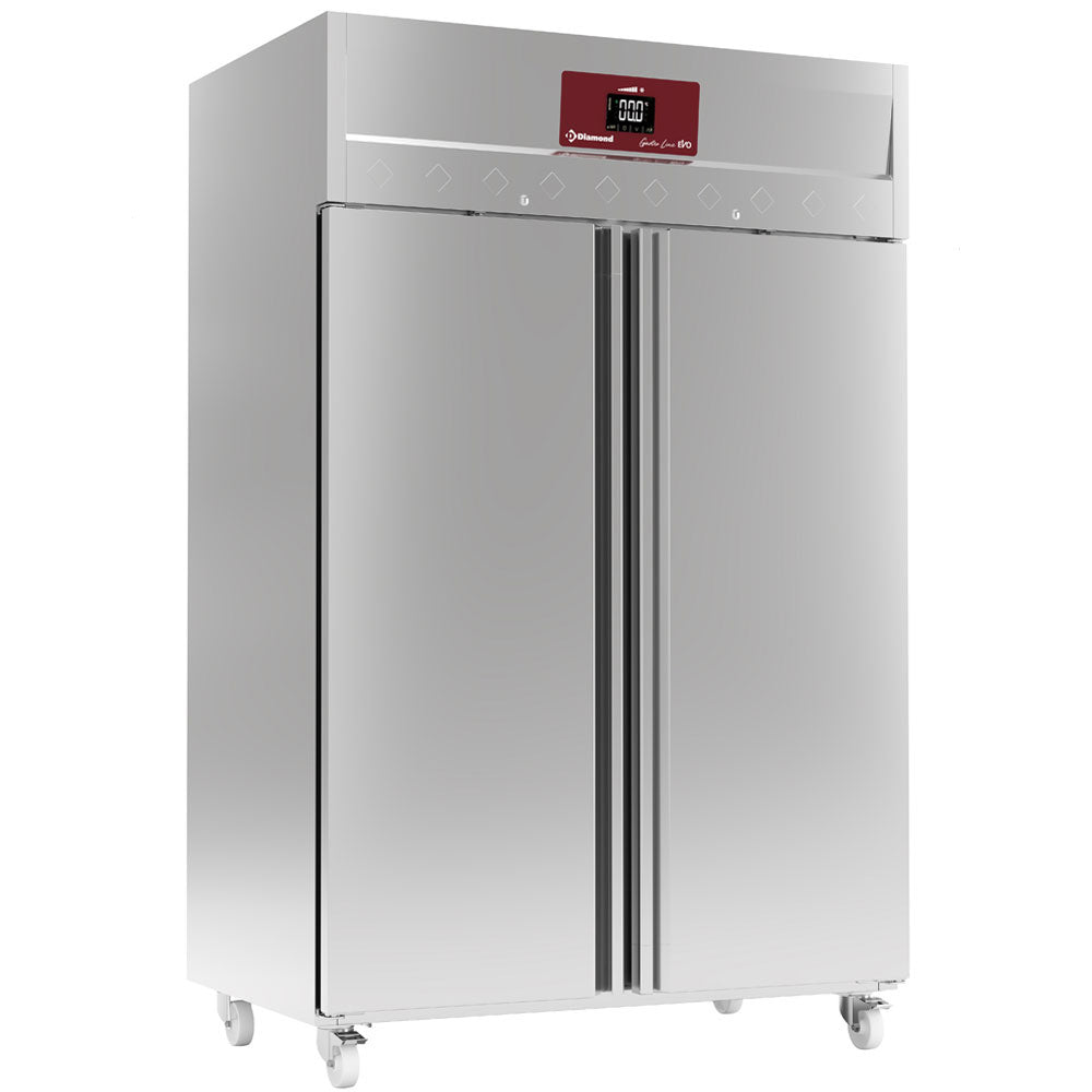 Diamond Umluftkühlschrank 1400 Liter 2 Türen GN 2/1, Auf Rädern