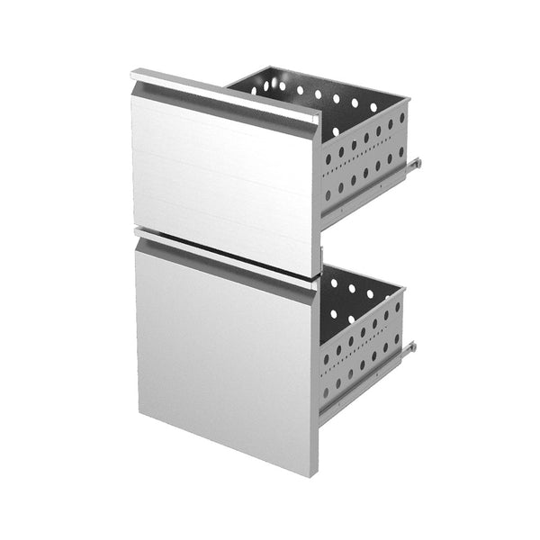 Diamond Edelstahl-Schubladenblock-Kit (2/5+3/5) x KBR…