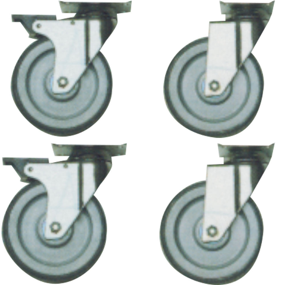 Diamond Kit 4 Rollen, 2 mit Bremse