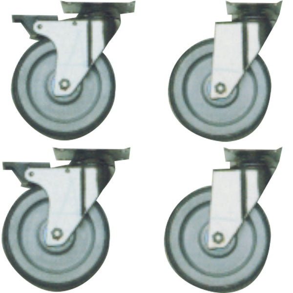 Diamond Kit 4 Rollen, 2 mit Bremse