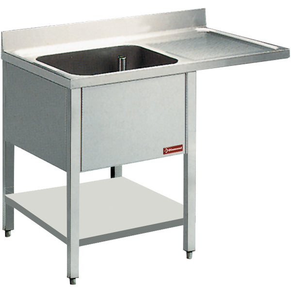 Diamond Spültisch 1 Becken und 1 Abtropffläche