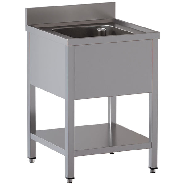 Diamond Spültisch mit 1 Becken und Unterboden