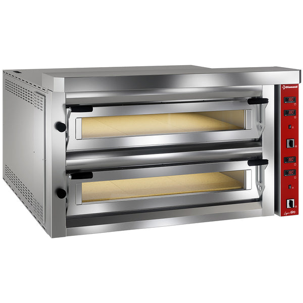Diamond Elektro Pizzaofen "extra large", 2x 9 Pizzen