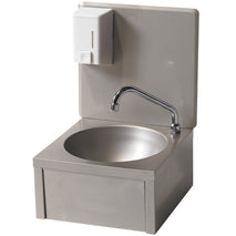 Diamond Handwaschbecken mit Seifenspender, Wandmontage 500ml