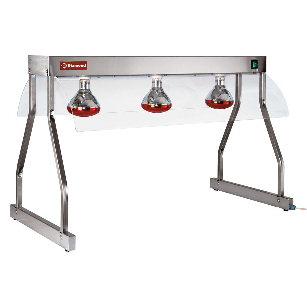 Diamond Wärmebrücke, Infrarotlampen (3x 250 W)