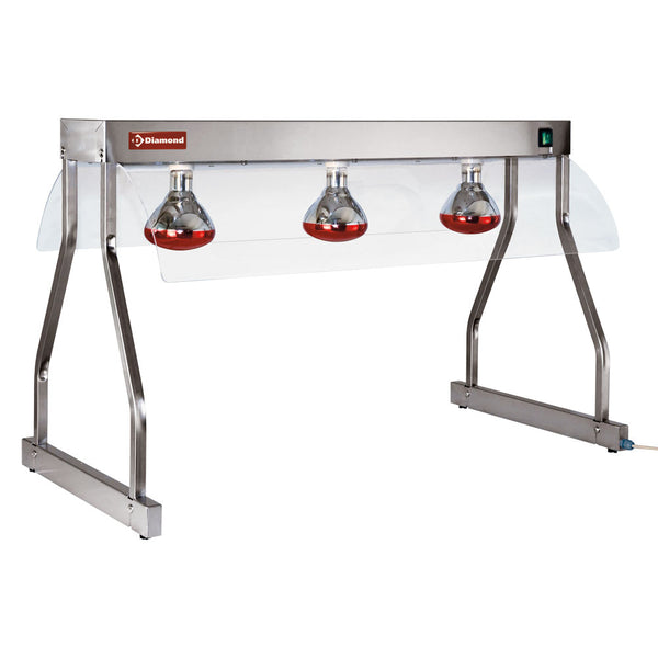 Diamond Wärmebrücke, Infrarotlampen (3x 250 W)