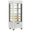Diamond Vollverglaste Vitrine" 440 l, 1 Ebene + 4 Regale, belüftet - WINE - WEISS