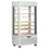 Diamond Vollverglaste Vitrine" 600 l, 1 Ebene + 4 Regale, belüftet - WINE - WEISS