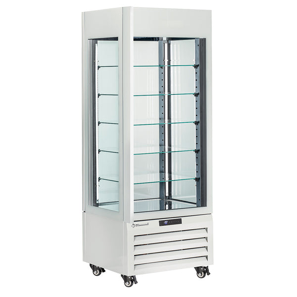 Diamond Volle Vitrine 440 Lt., 5 Glasstufen, belüftet - ICE CREAM & PASTRY - WEISS