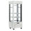 Diamond Vollverglaste Vitrine" 440 l, 2 Regale & Fleischstange, belüftet - MEAT - WEISS