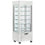 Diamond Vitrine "FULL verglast" 440 Lt., 6 Glasstufen, statisch - ICE CREAM - WEISS
