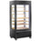 Diamond Vollverglaste Vitrine" 600 l, 1 Ebene + 4 Regale, belüftet - WINE - SCHWARZ