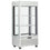 Diamond Vollverglaste Vitrine" 600 l, 1 Ebene + 2 Regale, belüftet - WINE - WEISS