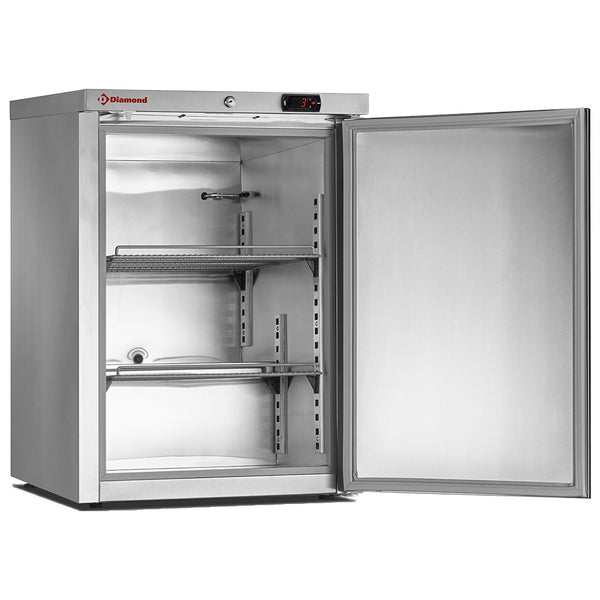 Diamond Gefrierschrank, statisch, 150 Liter. aus Edelstahl