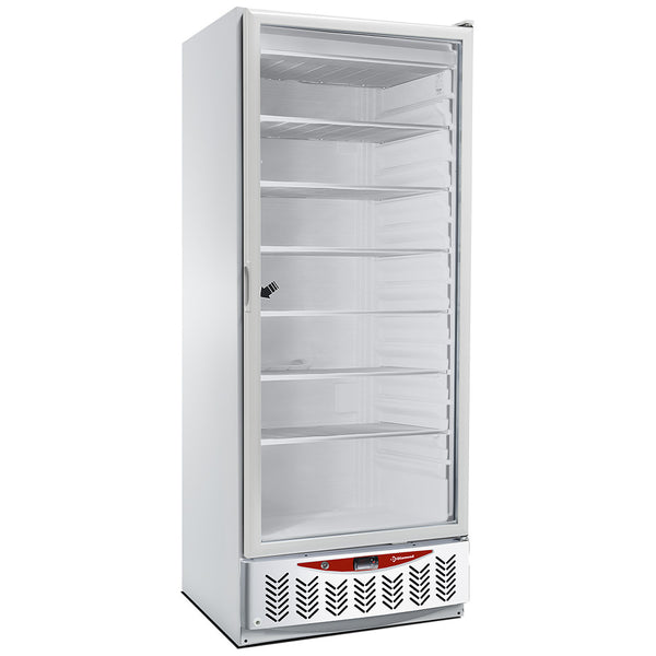 Diamond Statische Gefriertruhe, Glastür, 525 Liter, GN2/1+600x400, Weiss