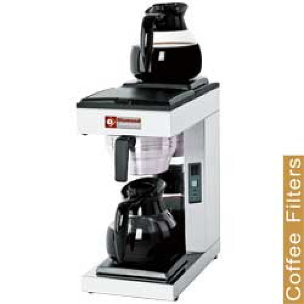 Diamond Filter Kaffeemaschine - 1-gruppig + 2 Wärmhalteplatten