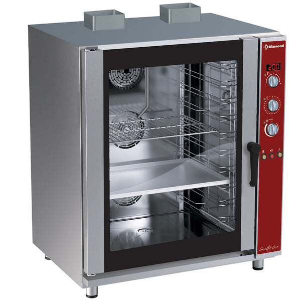 Diamond Gas Konvektionsofen 10x EN(GN) mit automatischer Befeuchtung