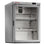 Diamond Kühlschrank, Glastür, belüftet, 150 Liter. aus Edelstahl