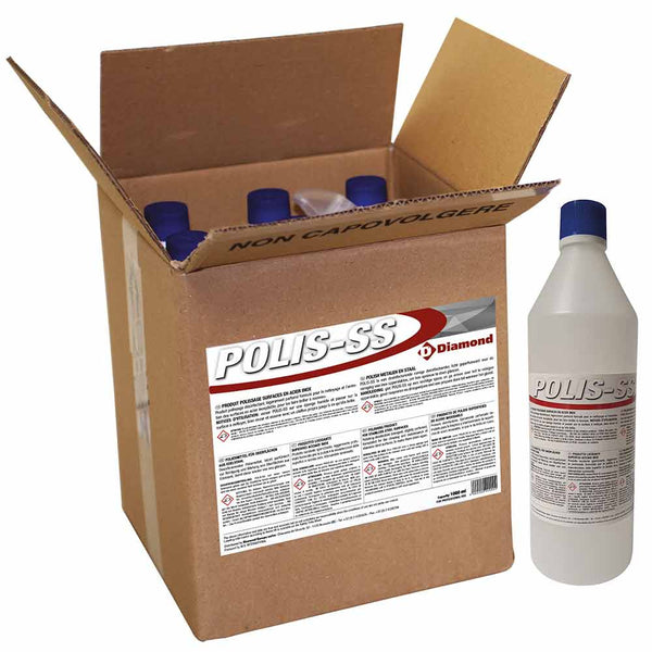 Diamond Poliermittel für Edelstahl 4 FL. x 1 KG