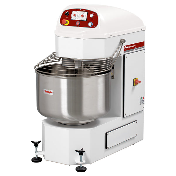 Diamond Automatischer Spiralmischer, 2 Geschwindigkeiten, 2 Timer, 40 Kg