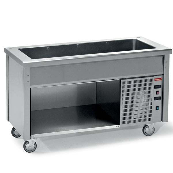 Diamond Element mit Kühlwanne auf offenem Unterschrank