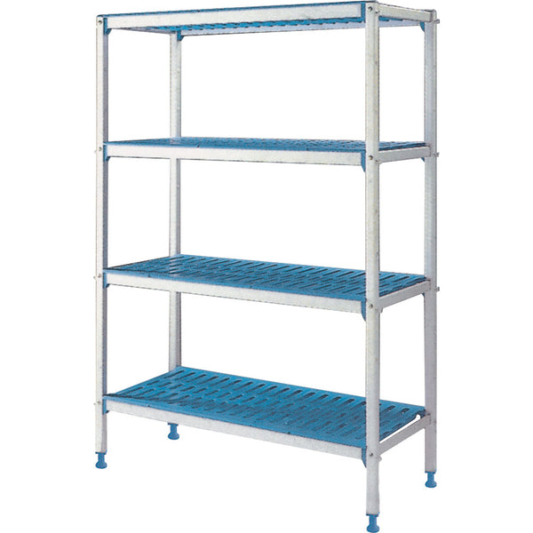 Diamond Regal linear eloxiertem Aluminium 4 Ebenen "Modular Rack