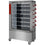 Diamond Hähnchengrill Glaskeramik, 6 Spieße auf Rädern (36 Hähnchen)