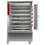Diamond Hähnchengrill Gas, 11 Spieße, 2 Reihen auf Rädern (66 Hähnchen)