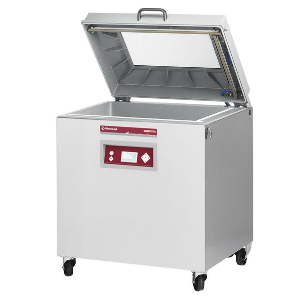 Diamond Vakuummaschine, Aluminium behälter 800x500xh235 mm .-100 m3/Std. LCD-Bildschirm