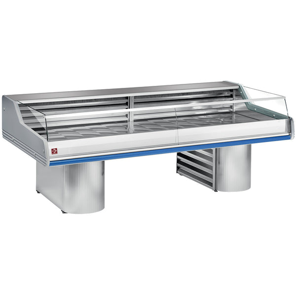 Diamond Kühltheke mit Glas für "Self-Service", auf Sockel