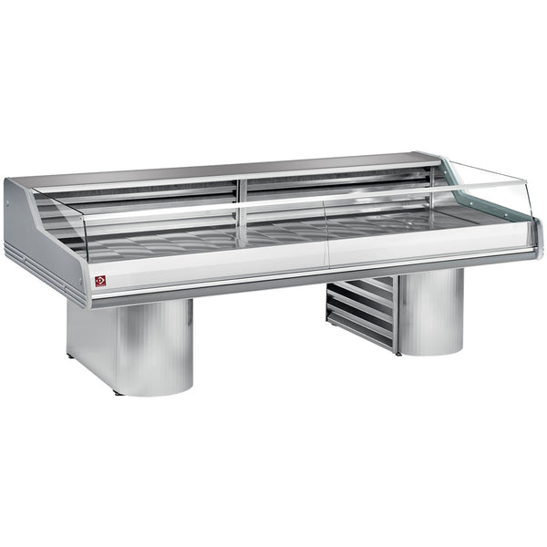 Diamond Kühltheke mit Glas für "Self-Service", auf Sockel