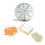 Diamond Reibescheibe für Mozzarella/Käse 7 mm