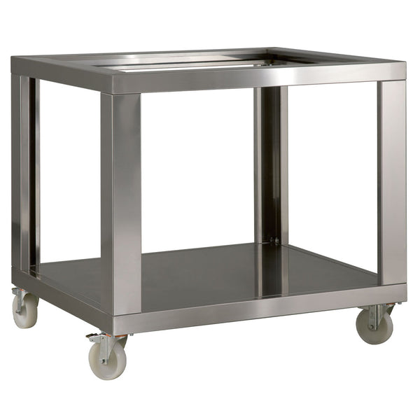 Diamond Inox Imitat Untergestell für GL4/33, mit Rädern, 2 mit Bremse