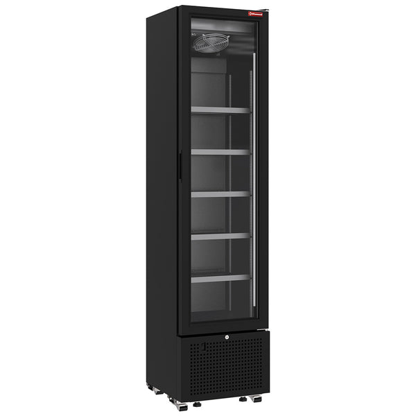 Diamond Positive Kühlvitrine 221 Liter SCHWARZ