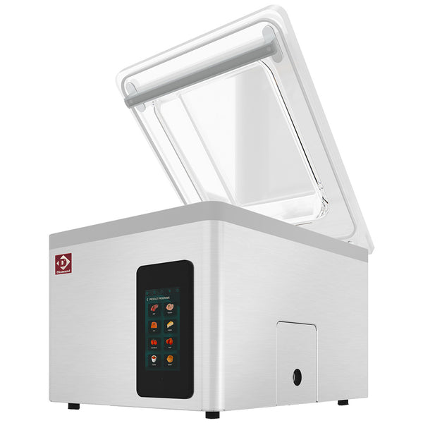 Diamond Vakuummaschine, Edelstahltank 460x420xh180 mm. 21 m3/h TOUCH-Bildschirm